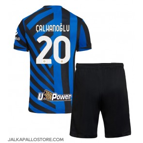 Inter Milan Hakan Calhanoglu #20 Kotipaita Lapsille 2024-25 Lyhythihainen (+ shortsit)